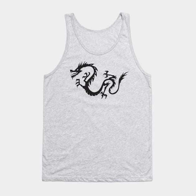 dragon art Tank Top by MarkoShirt